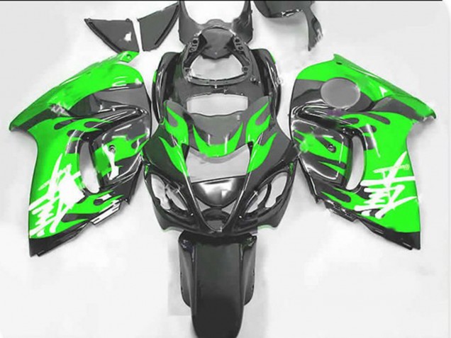 Green and Grey Suzuki GSXR 1300 Fairings 2008-2019 Green and Grey Suzuki GSXR 1300 Fairings 2008-2019