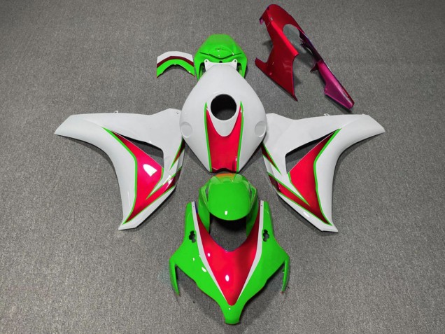 Green and Red Gloss Honda CBR1000RR Fairings 2008-2011 Green and Red Gloss Honda CBR1000RR Fairings 2008-2011