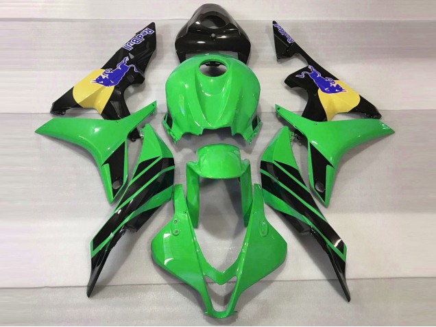 Green & Blue Bull Honda CBR600RR Fairings 2007-2008 Green & Blue Bull Honda CBR600RR Fairings 2007-2008
