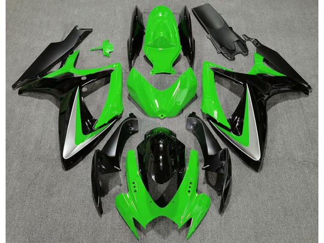 Green OEM Style Suzuki GSXR 600-750 Fairings 2006-2007 Green OEM Style Suzuki GSXR 600-750 Fairings 2006-2007