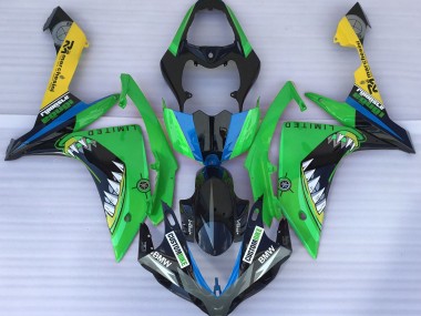 Green Shark Yamaha R1 Fairings 2007-2008