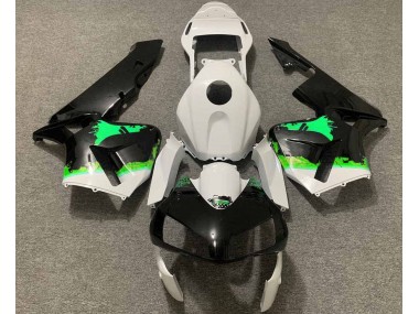 Green Splatter Honda CBR600RR Fairings 2003-2004