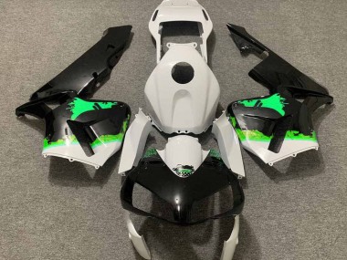 Green Splatter Honda CBR600RR Fairings 2003-2004