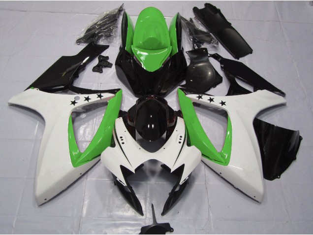 Green Star Suzuki GSXR 600-750 Fairings 2006-2007 Green Star Suzuki GSXR 600-750 Fairings 2006-2007