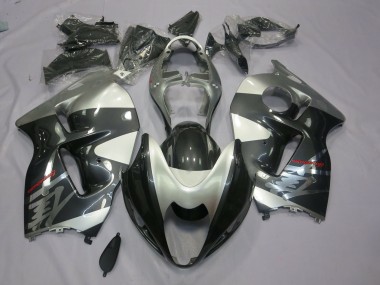 Grey and Silver Suzuki GSXR 1300 Fairings 1997-2007