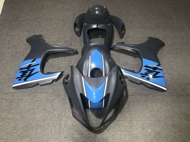 Grey & Sky Blue Suzuki GSXR 1300 Fairings 2008-2019