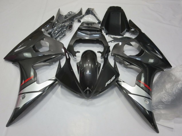 Gunmetal Yamaha R6 Fairings 2003-2005 Gunmetal Yamaha R6 Fairings 2003-2005