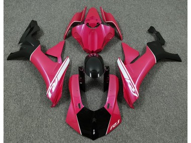 Hot Pink and Black Yamaha R1 Fairings 2015-2019