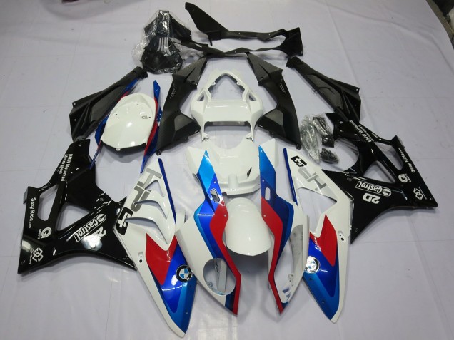 Light Blue and Black BMW S1000RR Fairings 2009-2016 Light Blue and Black BMW S1000RR Fairings 2009-2016