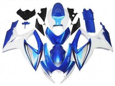 Light Blue and Deep Blue OEM Style Suzuki GSXR 600-750 Fairings 2006-2007