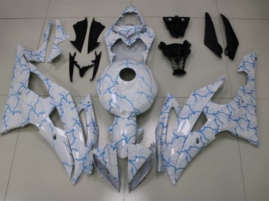 Light Blue Lighting Yamaha R6 Fairings 2008-2016