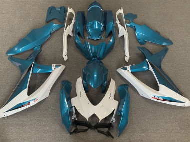 Light Blue OEM Style Suzuki GSXR 600-750 Fairings 2008-2010