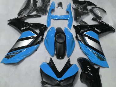 Light Blue Yamalube Yamaha R3 Fairings 2015-2018