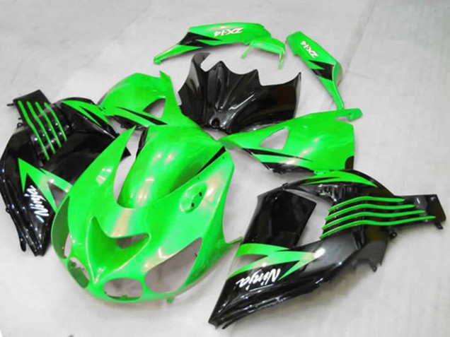 Lime Kawasaki ZX14R Fairings 2006-2011