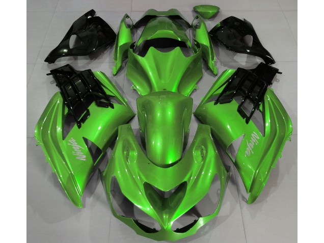 Liquid Green Kawasaki ZX14R Fairings 2012-2019 Liquid Green Kawasaki ZX14R Fairings 2012-2019