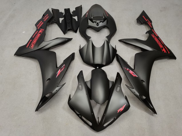 Matte and Red Yamaha R1 Fairings 2004-2006 Matte and Red Yamaha R1 Fairings 2004-2006