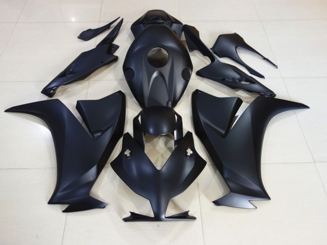 Matte Black Honda CBR1000RR Fairings 2012-2016 Matte Black Honda CBR1000RR Fairings 2012-2016