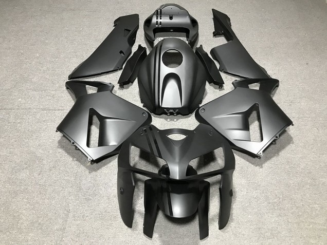 Matte Black Honda CBR600RR Fairings 2005-2006 Matte Black Honda CBR600RR Fairings 2005-2006