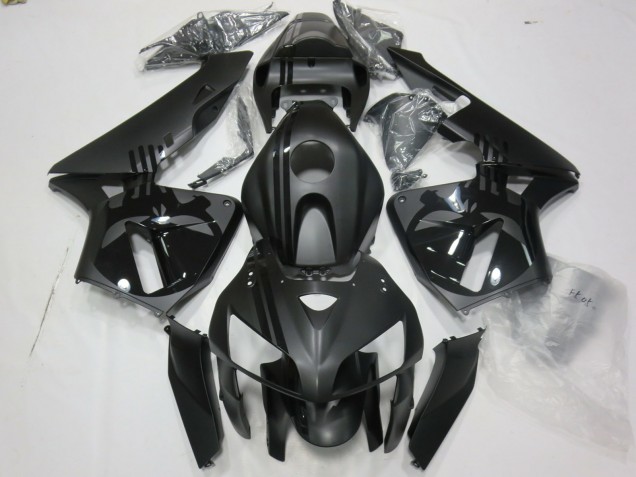 Matte Black Punisher Honda CBR600RR Fairings 2005-2006 Matte Black Punisher Honda CBR600RR Fairings 2005-2006
