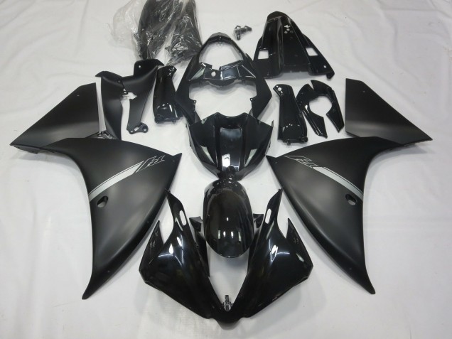 Matte Black Yamaha R1 Fairings 2013-2014 Matte Black Yamaha R1 Fairings 2013-2014