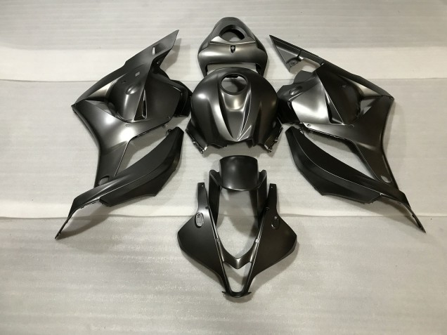 Matte Graphite Honda CBR600RR Fairings 2009-2012 Matte Graphite Honda CBR600RR Fairings 2009-2012