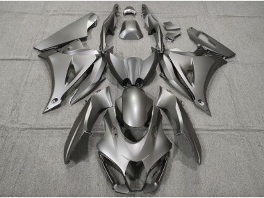 Matte Gunmetal Grey Suzuki GSXR 1000 Fairings 2017-2019