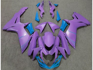 Matte Purple & Blue Suzuki GSXR 600-750 Fairings 2011-2020