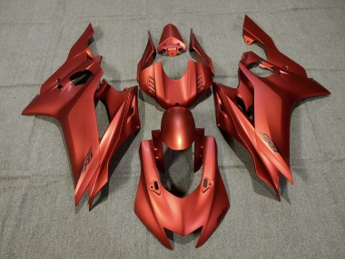 Matte Red Yamaha R6 Fairings 2017-2019