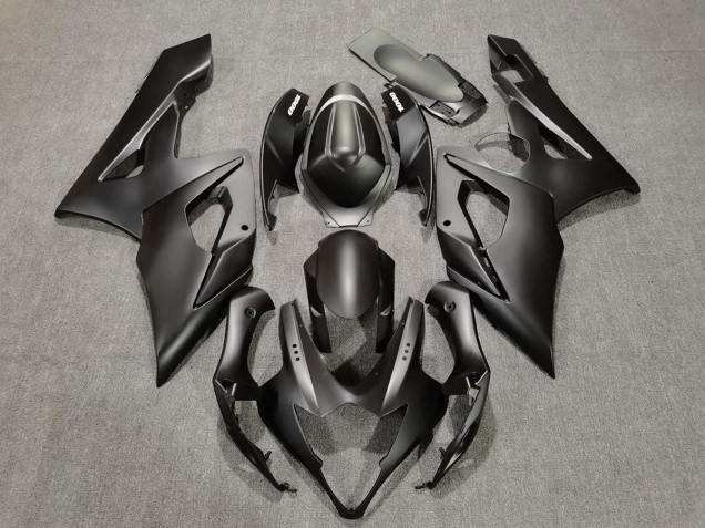 Matte Silver Suzuki GSXR 1000 Fairings 2005-2006 Matte Silver Suzuki GSXR 1000 Fairings 2005-2006