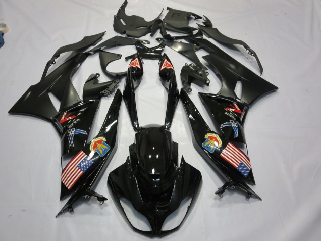 Merica Kawasaki ZX6R Fairings 2009-2012 Merica Kawasaki ZX6R Fairings 2009-2012