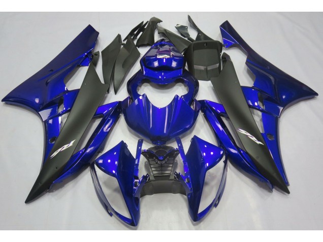 Metallic Blue & Black Yamaha R6 Fairings 2006-2007 Metallic Blue & Black Yamaha R6 Fairings 2006-2007
