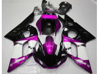 Metallic Pink Yamaha R6 Fairings 1998-2002