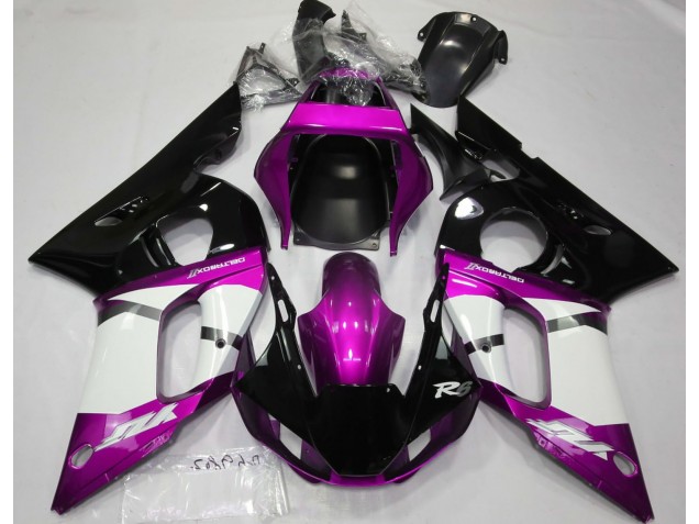 Metallic Pink Yamaha R6 Fairings 1998-2002 Metallic Pink Yamaha R6 Fairings 1998-2002
