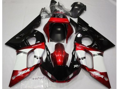 Metallic Red Yamaha R6 Fairings 1998-2002