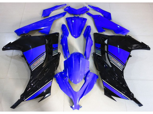 Midnight Blue and Black Kawasaki Ninja 300 Fairings 2013-2018 Midnight Blue and Black Kawasaki Ninja 300 Fairings 2013-2018