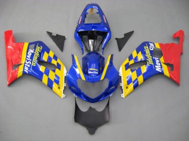 MoviStar Suzuki GSXR 600-750 Fairings 2001-2003