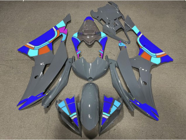 Nardo and Blue Design Yamaha R6 Fairings 2008-2016