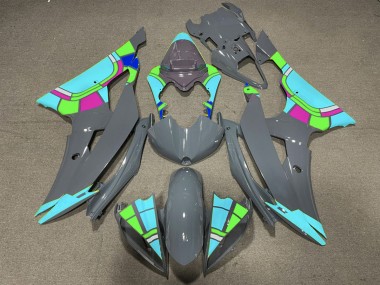 Nardo and Teal Design Yamaha R6 Fairings 2008-2016