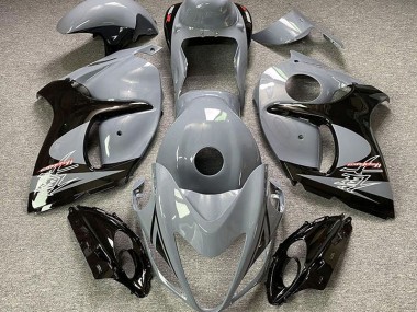 Nardo Grey & Black Suzuki GSXR 1300 Fairings 2008-2019