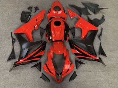 OEM Red Style Honda CBR600RR Fairings 2007-2008