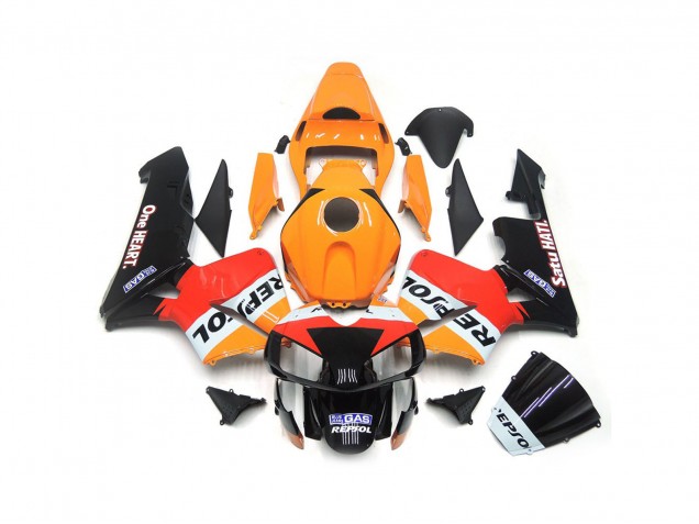 One Heart. Repsol Honda CBR600RR Fairings 2003-2004 One Heart. Repsol Honda CBR600RR Fairings 2003-2004