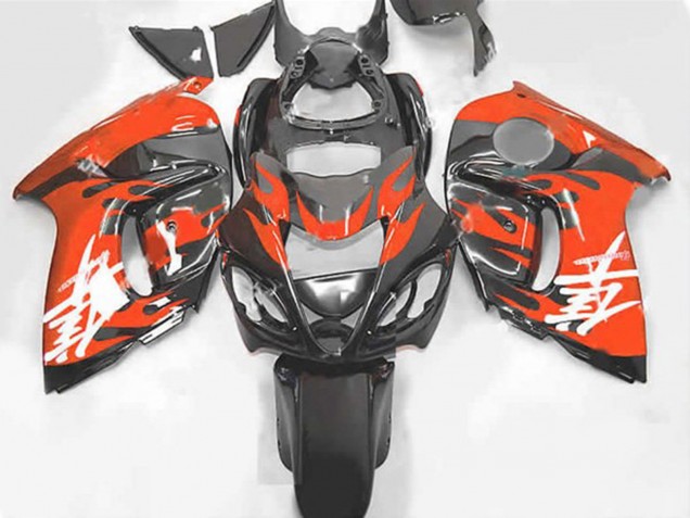 Orange and Grey Suzuki GSXR 1300 Fairings 2008-2019 Orange and Grey Suzuki GSXR 1300 Fairings 2008-2019
