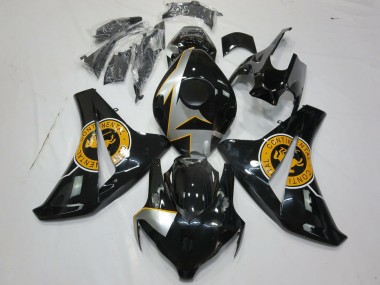 Orange Black and Silver Honda CBR1000RR Fairings 2008-2011