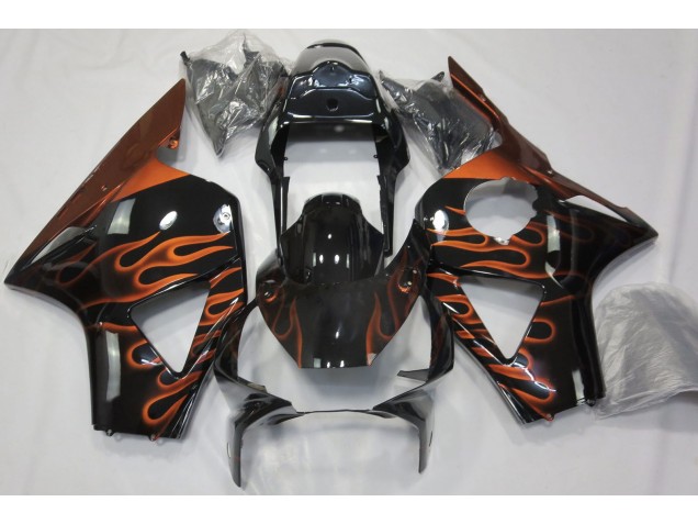 Orange Flame Honda CBR954 Fairings 2002-2003 Orange Flame Honda CBR954 Fairings 2002-2003