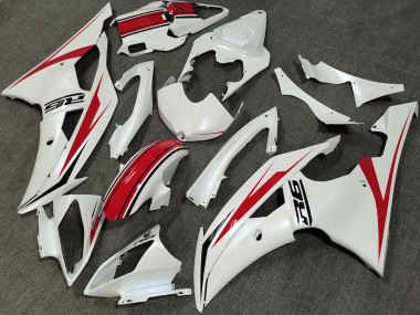 Pearl white Custom Yamaha R6 Fairings 2008-2016