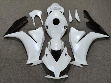 Pearl White & Logos Honda CBR1000RR Fairings 2012-2016