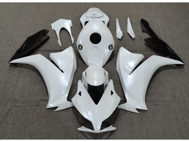 Pearl White & Logos Honda CBR1000RR Fairings 2012-2016 Pearl White & Logos Honda CBR1000RR Fairings 2012-2016