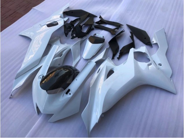 Pearl White Yamaha R6 Fairings 2017-2019 Pearl White Yamaha R6 Fairings 2017-2019
