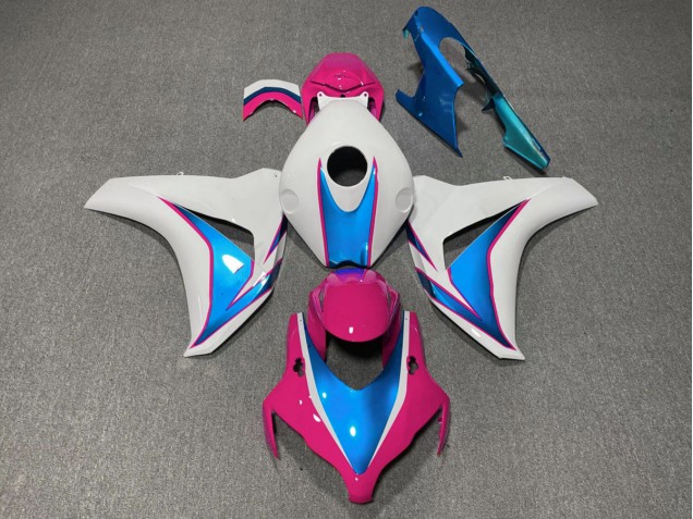 Pink and Blue Gloss Honda CBR1000RR Fairings 2008-2011