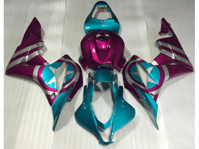 Pink Captain America Honda CBR600RR Fairings 2007-2008 Pink Captain America Honda CBR600RR Fairings 2007-2008